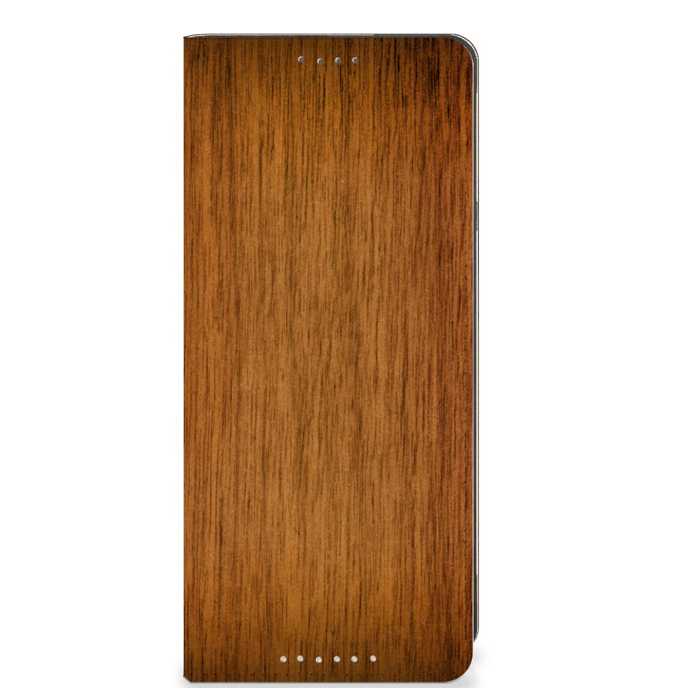 Sony Xperia 5 V Book Wallet Case Donker Hout