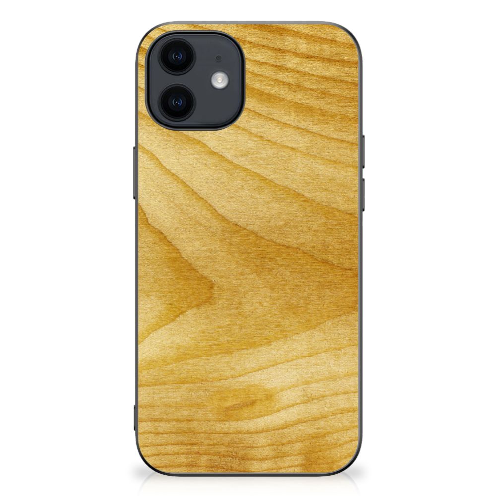 iPhone 12 Pro | 12 (6.1") Grip Case Licht Hout