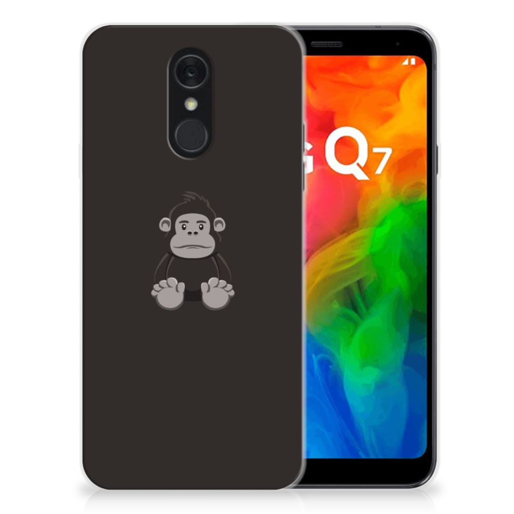 LG Q7 Telefoonhoesje met Naam Gorilla