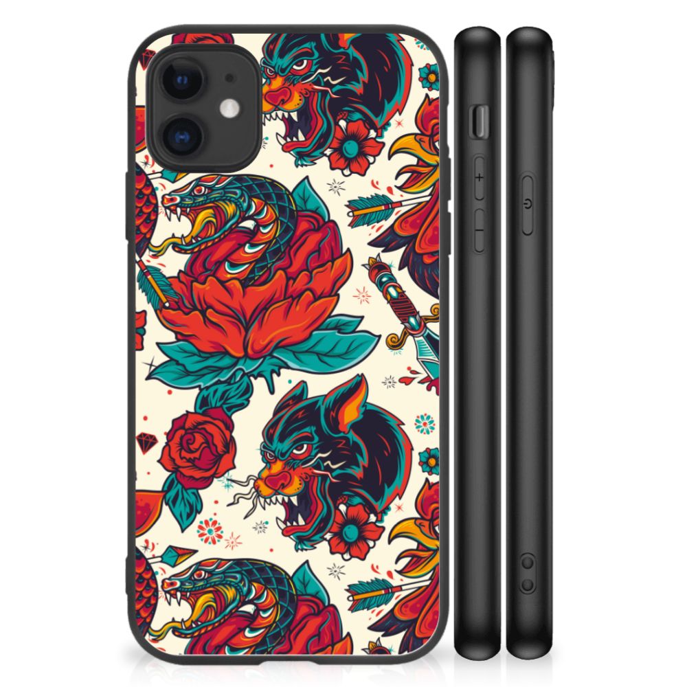 Silicone Back Case voor iPhone 11 Old Skool B2C Telecom