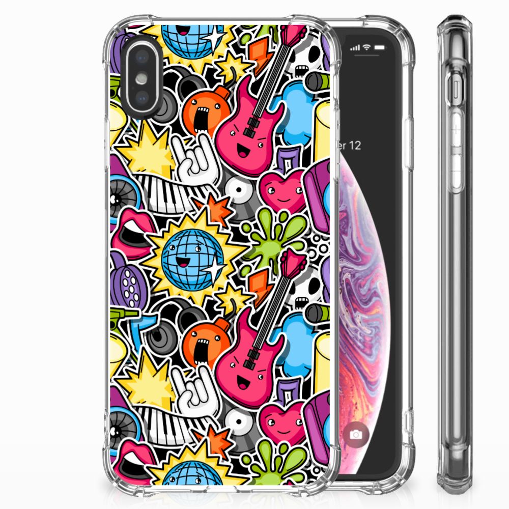 Apple iPhone X | Xs Anti Shock Bumper Case Punk Rock
