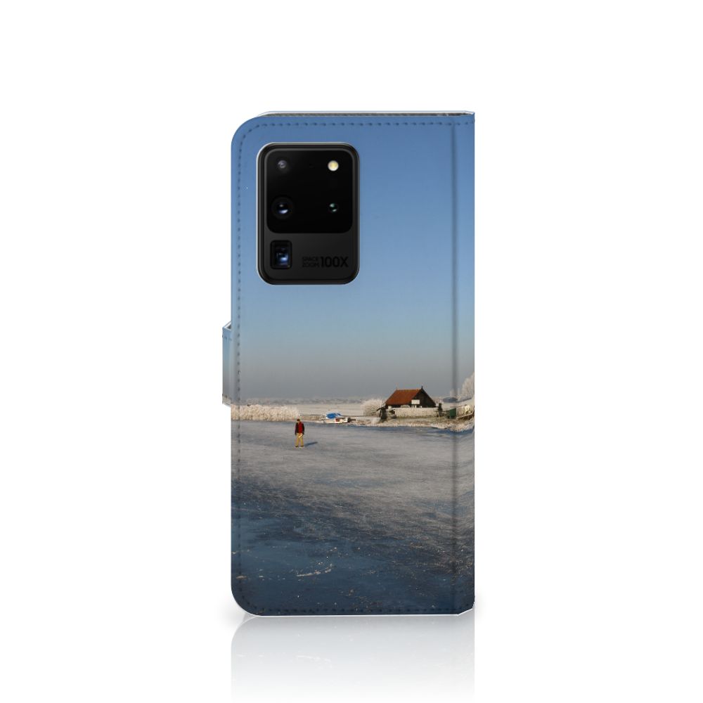 Samsung Galaxy S20 Ultra Flip Cover Schaatsers