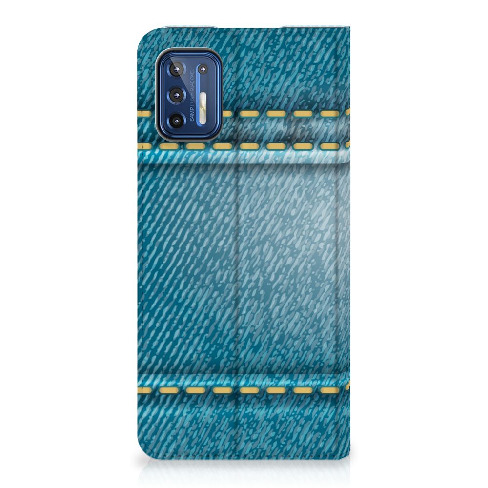 Motorola Moto G9 Plus Hippe Standcase Jeans - B2C Telecom