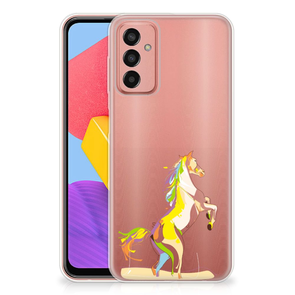 Samsung Galaxy M13 | M23 Telefoonhoesje met Naam Horse Color B2C Telecom