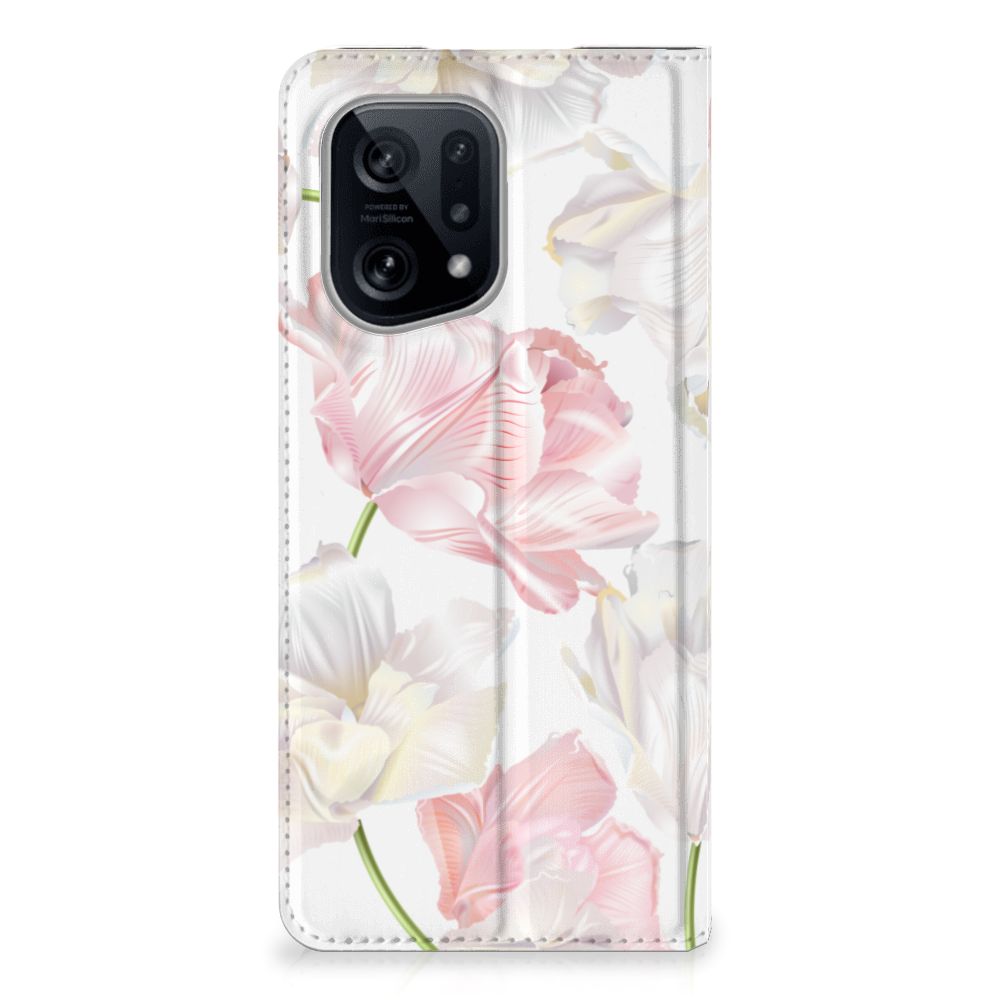 OPPO Find X5 Smart Cover Lovely Flowers - B2C Telecom