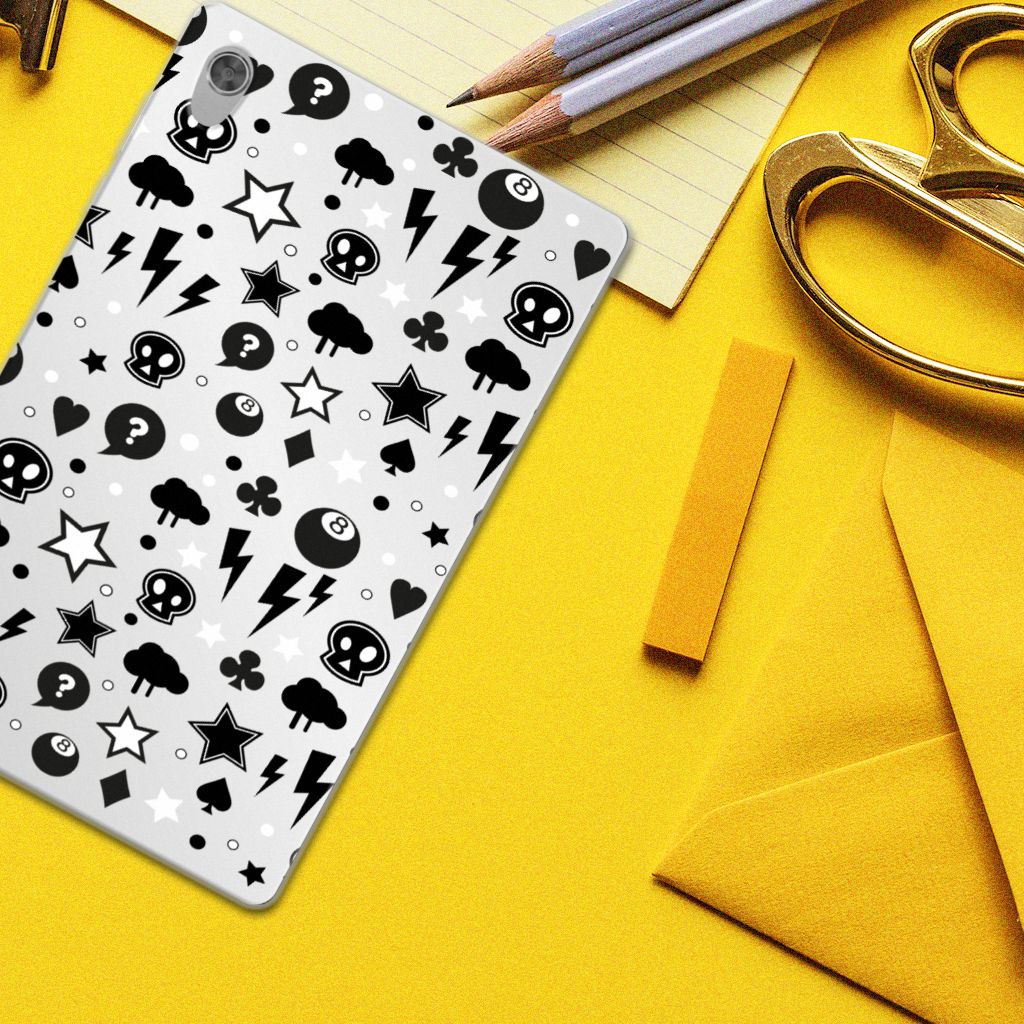 Tablet BackCover Lenovo Tab M10 HD (2de generatie) Silver Punk - B2C Telecom