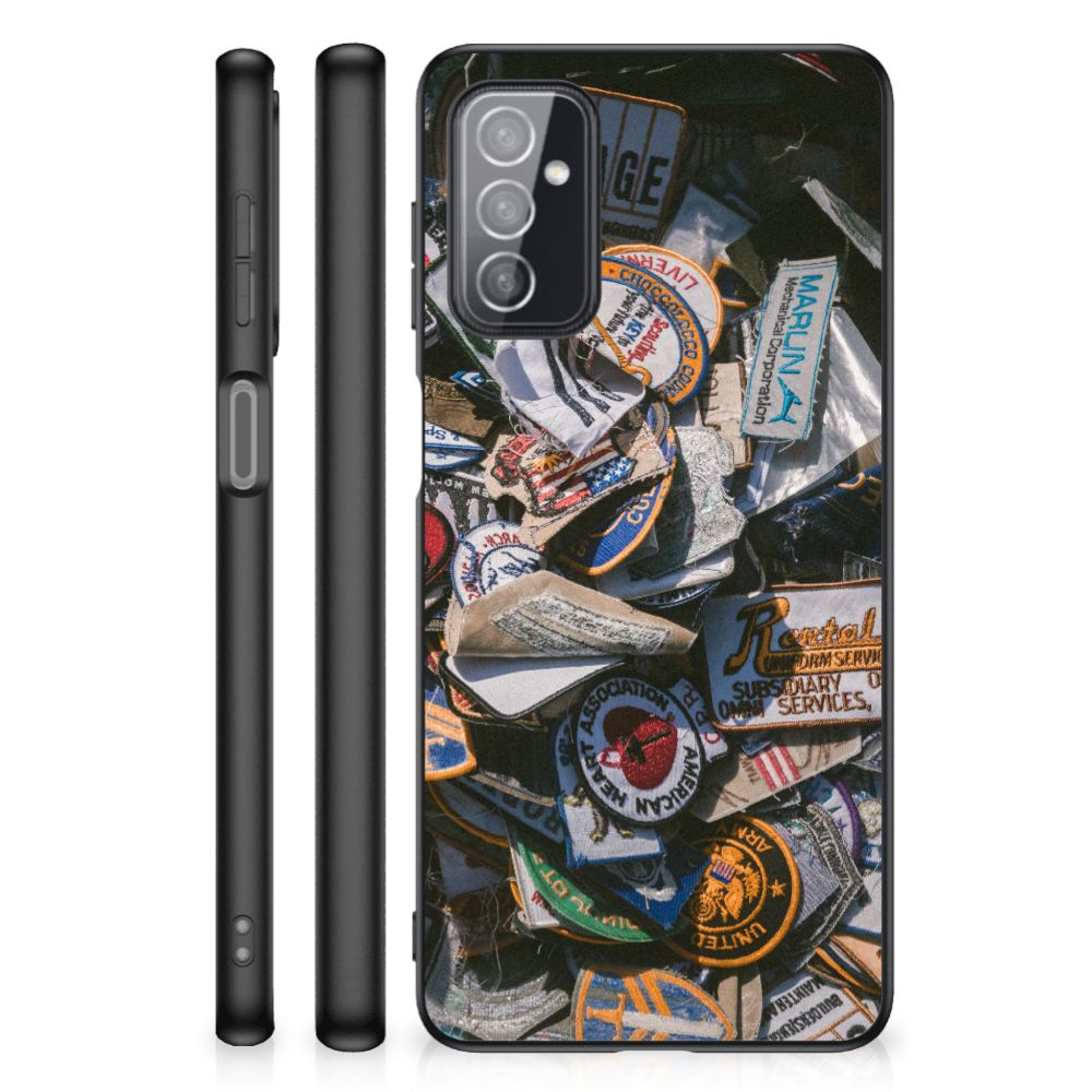 Samsung Galaxy M52 Silicone Back Case Badges B2C Telecom