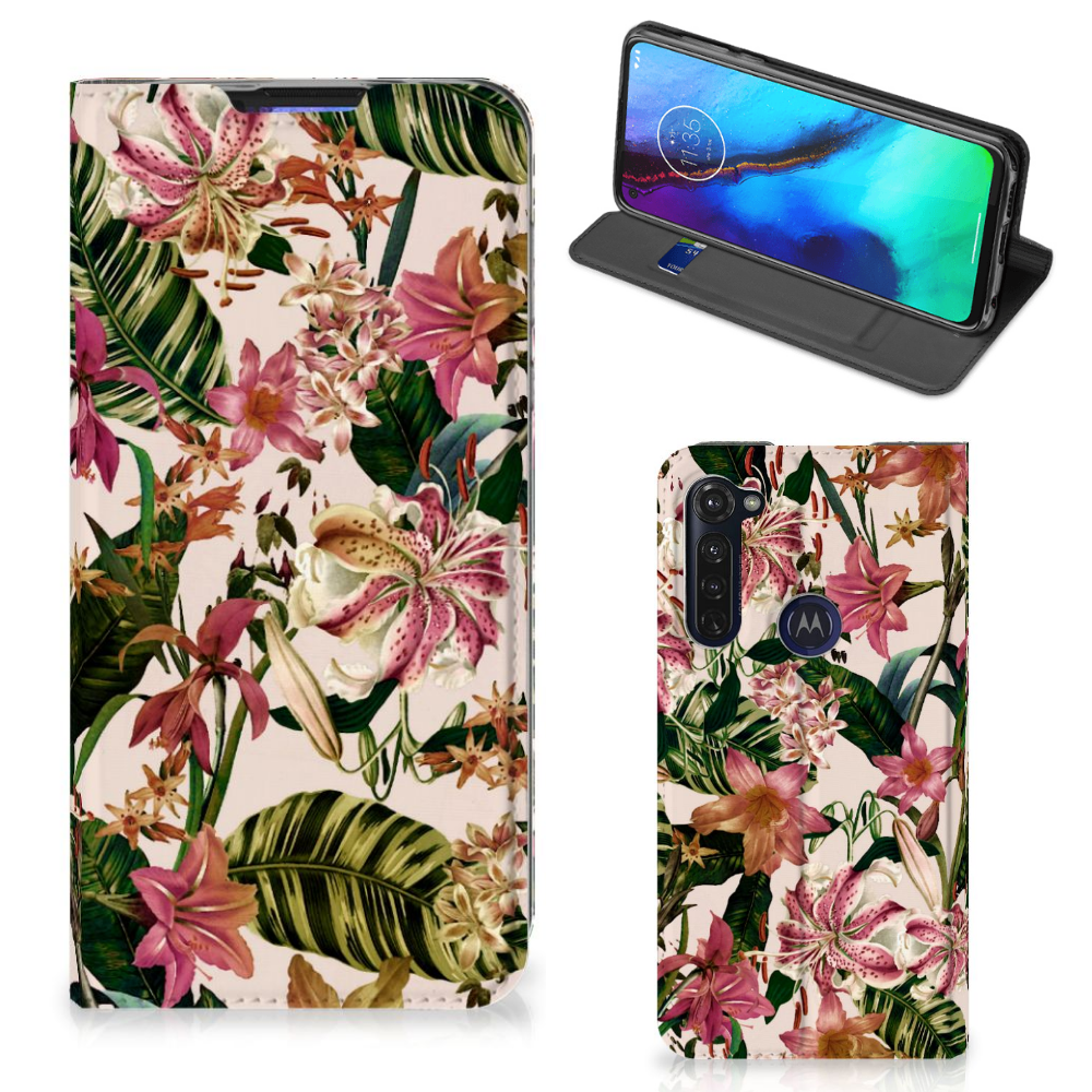 Motorola Moto G Pro Smart Cover Flowers - B2C Telecom
