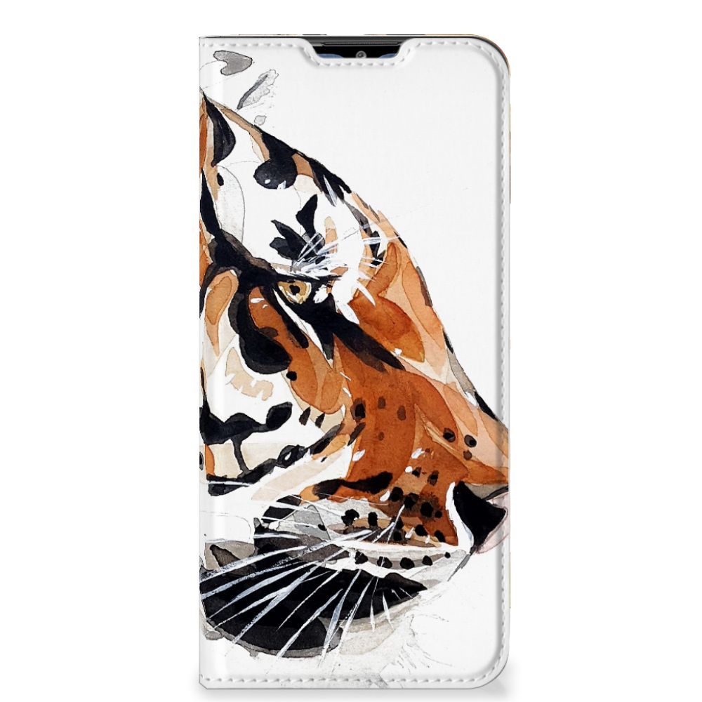 Bookcase Samsung Galaxy M02s | A02s Watercolor Tiger - B2C Telecom