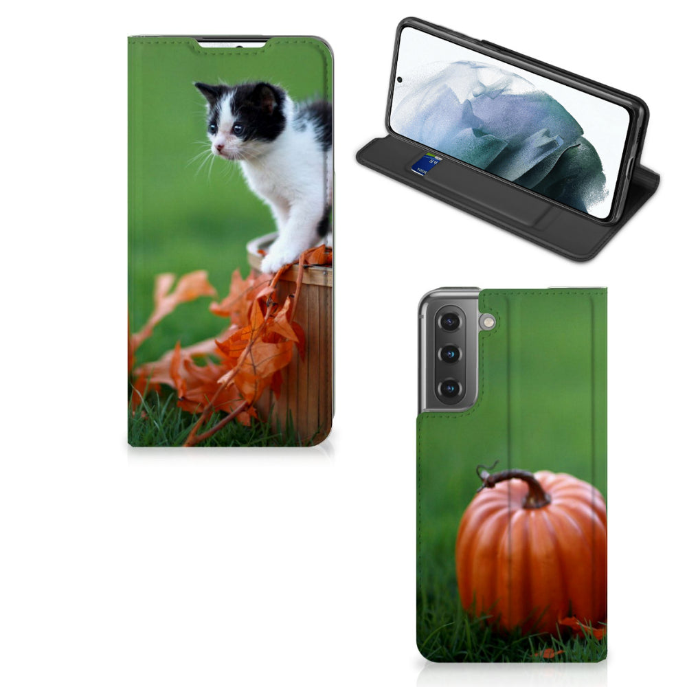 Samsung Galaxy S21 FE Hoesje maken Kitten