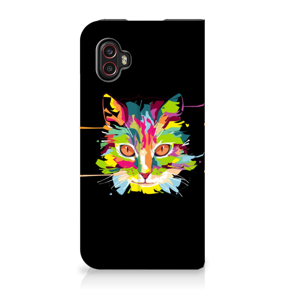 Samsung Galaxy Xcover 6 Pro Magnet Case Cat Color - B2C Telecom