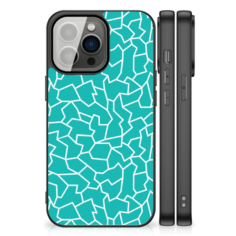 iPhone 13 Pro Leuk Telefoonhoesje Cracks Blue B2C Telecom