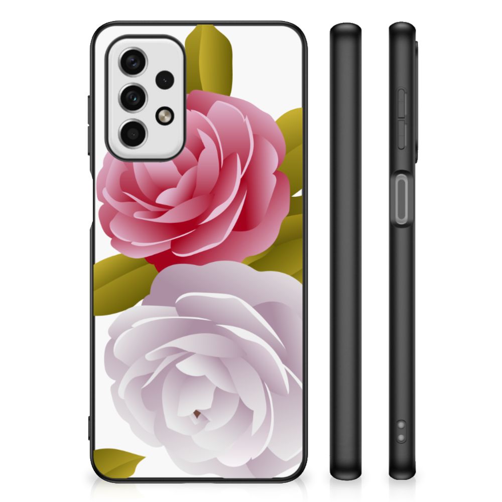 Samsung Galaxy A23 Bloemen Hoesje Roses B2C Telecom