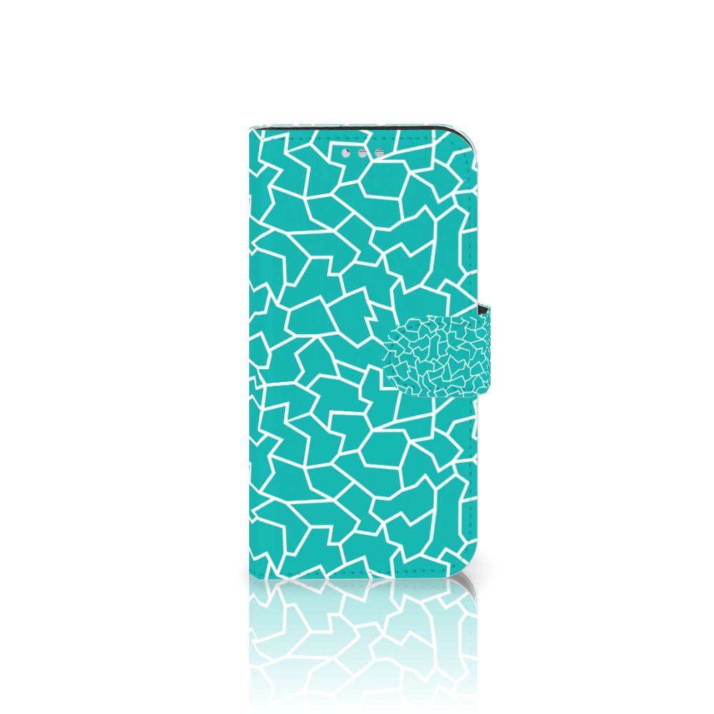Samsung Galaxy S7 Hoesje Cracks Blue
