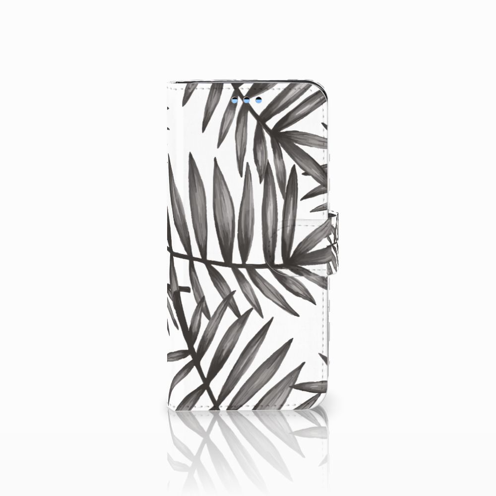 Samsung Galaxy S9 Hoesje Leaves Grey