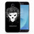 Silicone Back Case Samsung Galaxy J7 2017 | J7 Pro Skull Hair