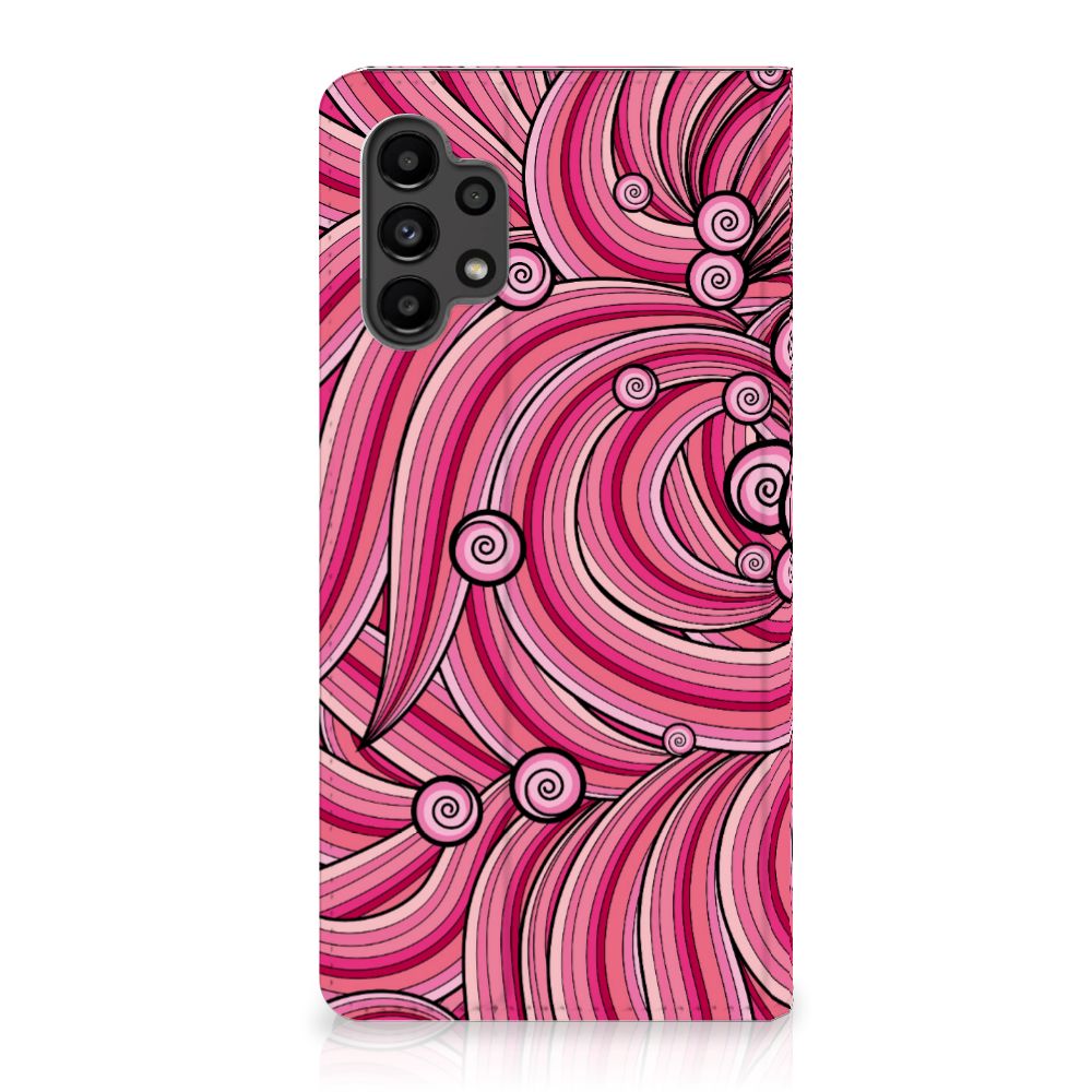 Samsung Galaxy A13 (4G) Bookcase Swirl Pink - B2C Telecom