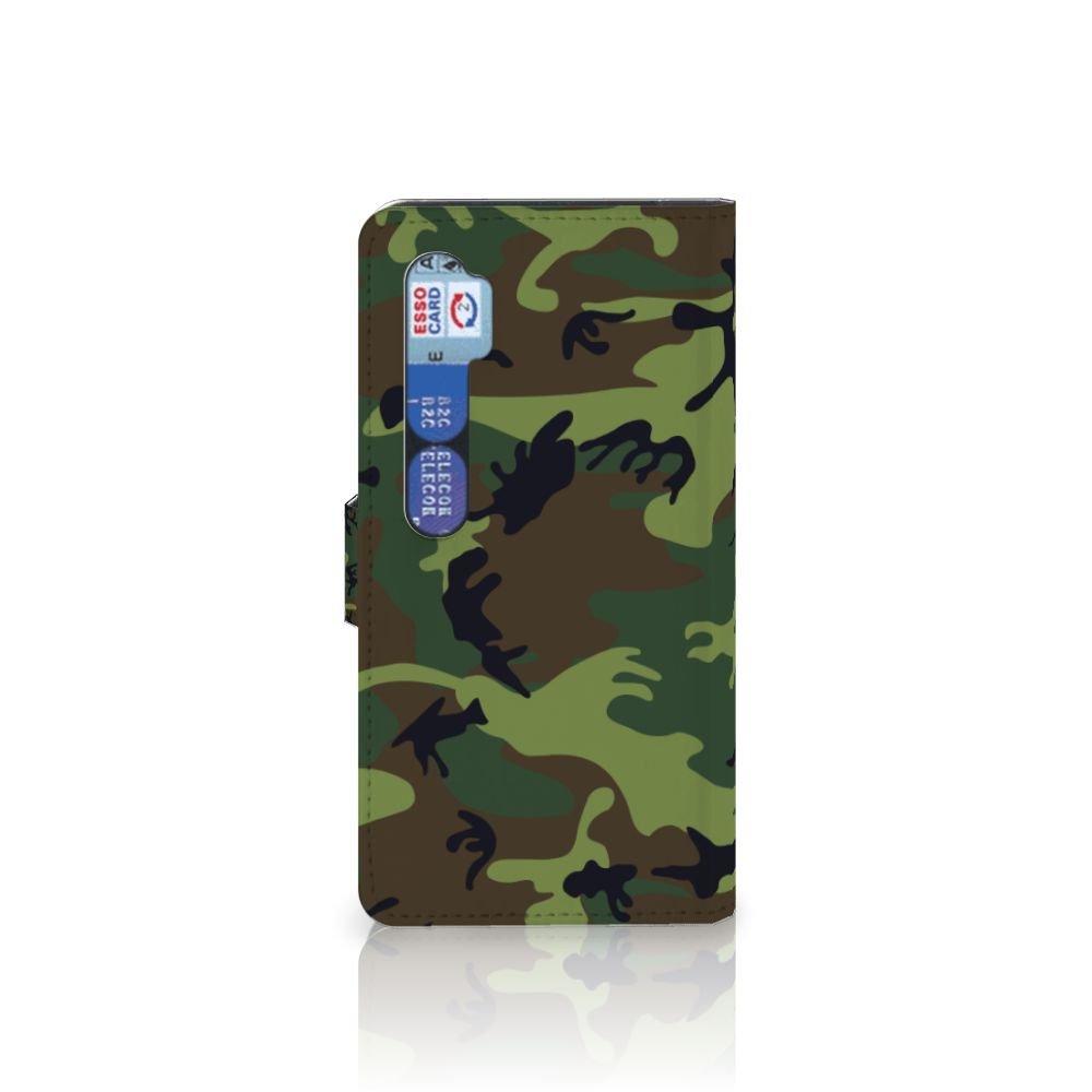Xiaomi Mi Note 10 Pro Telefoon Hoesje Army Dark