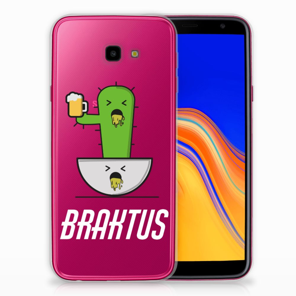 Samsung Galaxy J4 Plus (2018) Telefoonhoesje met Naam Braktus