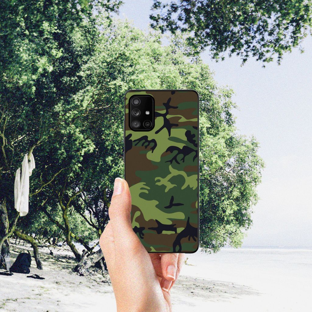 Samsung Galaxy A71 Back Case Army Dark B2C Telecom