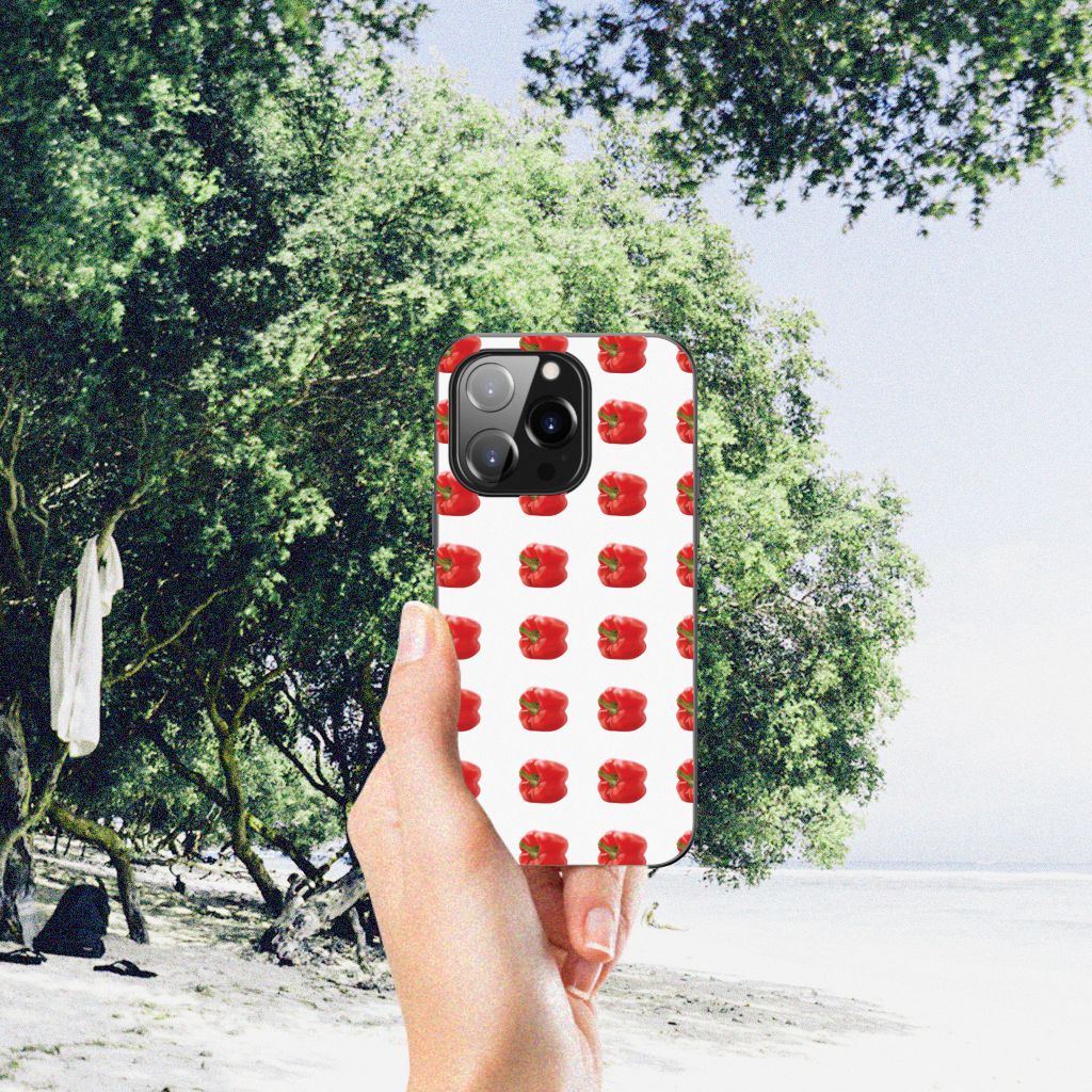 iPhone 14 Pro Back Cover Hoesje Paprika Red B2C Telecom