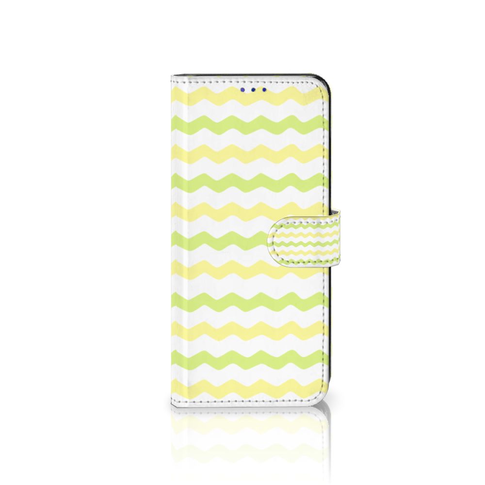 OPPO Find X5 Telefoon Hoesje Waves Yellow