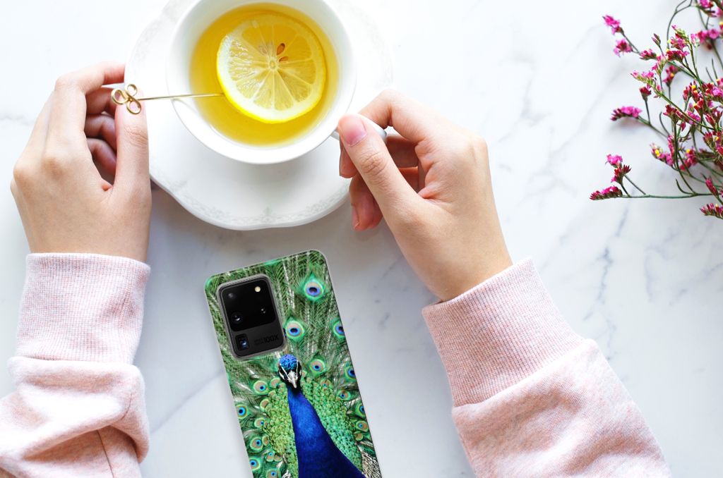 Samsung Galaxy S20 Ultra TPU Hoesje Pauw B2C Telecom