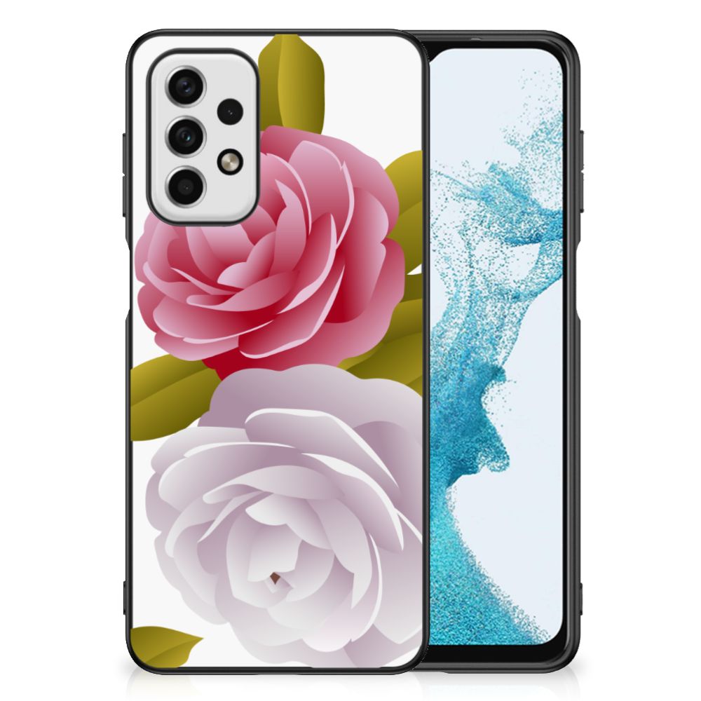 Samsung Galaxy A23 Bloemen Hoesje Roses B2C Telecom