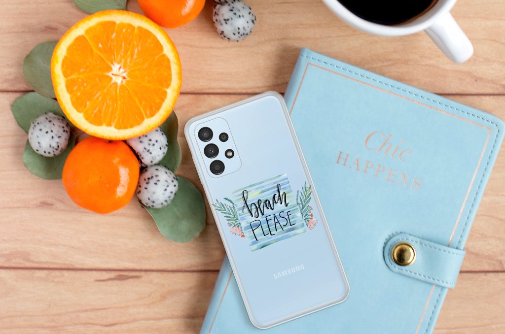 Samsung Galaxy A13 4G Telefoonhoesje met Naam Boho Beach B2C Telecom