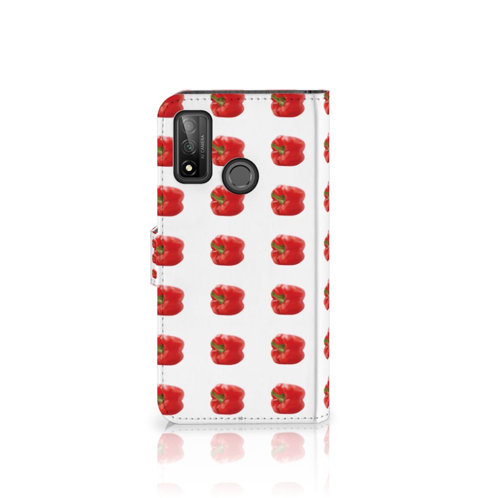 Huawei P Smart 2020 Book Cover Paprika Red