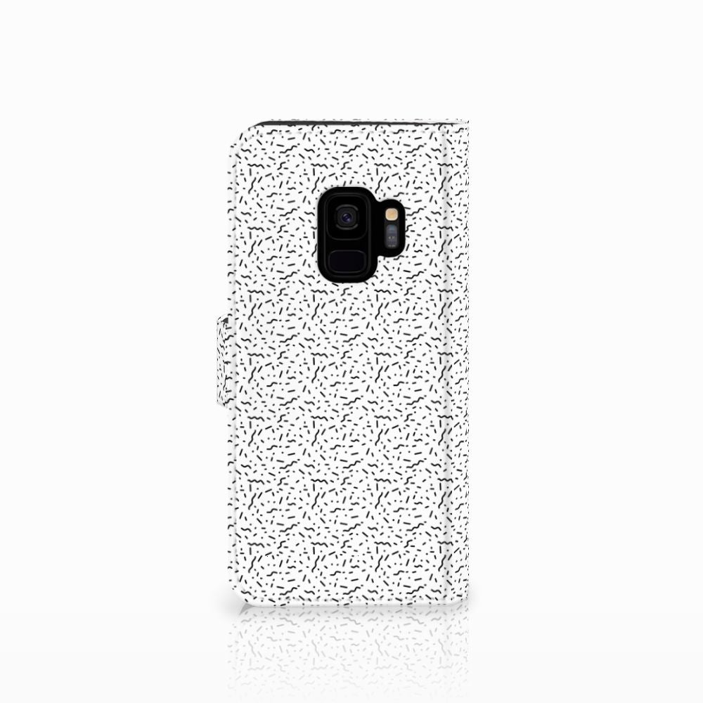Samsung Galaxy S9 Telefoon Hoesje Stripes Dots