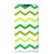 iPhone 14 Pro Hoesje met Magneet Zigzag Groen