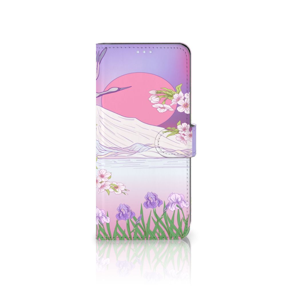 Motorola Moto G100 Telefoonhoesje met Pasjes Bird Flying