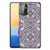 Samsung Galaxy M52 Marmeren Print Telefoonhoesje Flower Tiles