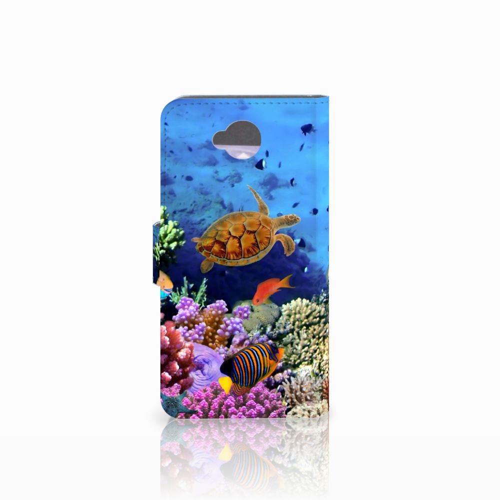 Microsoft Lumia 650 Telefoonhoesje met Pasjes Vissen