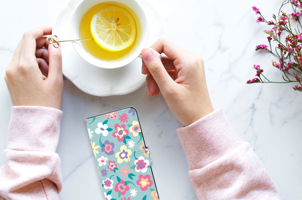 Motorola Edge 30 Neo Hoesje Flower Power