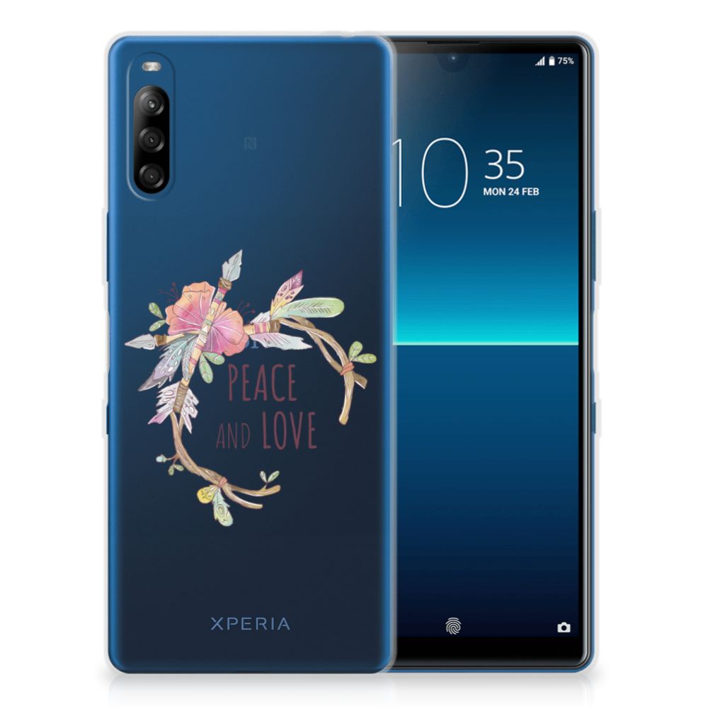 Sony Xperia L4 Telefoonhoesje met Naam Boho Text