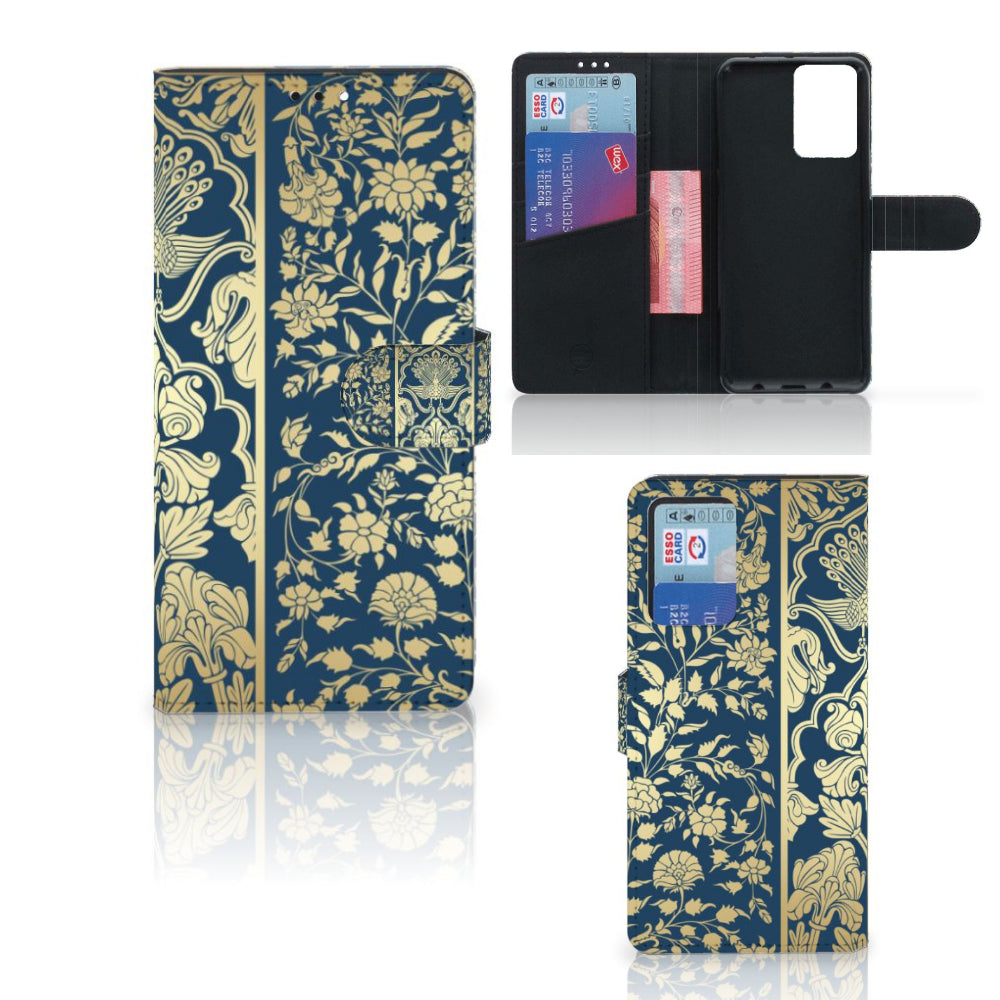 Xiaomi Redmi Note 10 Pro Hoesje Beige Flowers