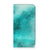 Bookcase iPhone 15 Plus Painting Blue - unieke turquoise telefoonhoes met verfdesign voor stijl en bescherming.