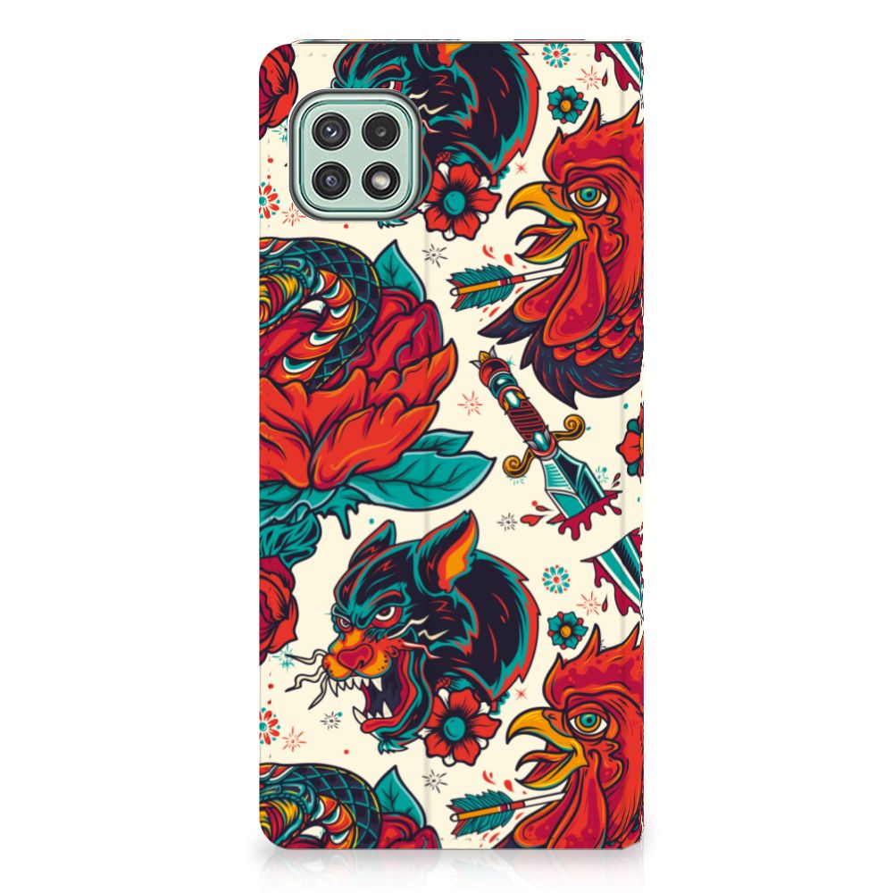 Stand Case voor Samsung Galaxy A22 5G Old Skool - B2C Telecom