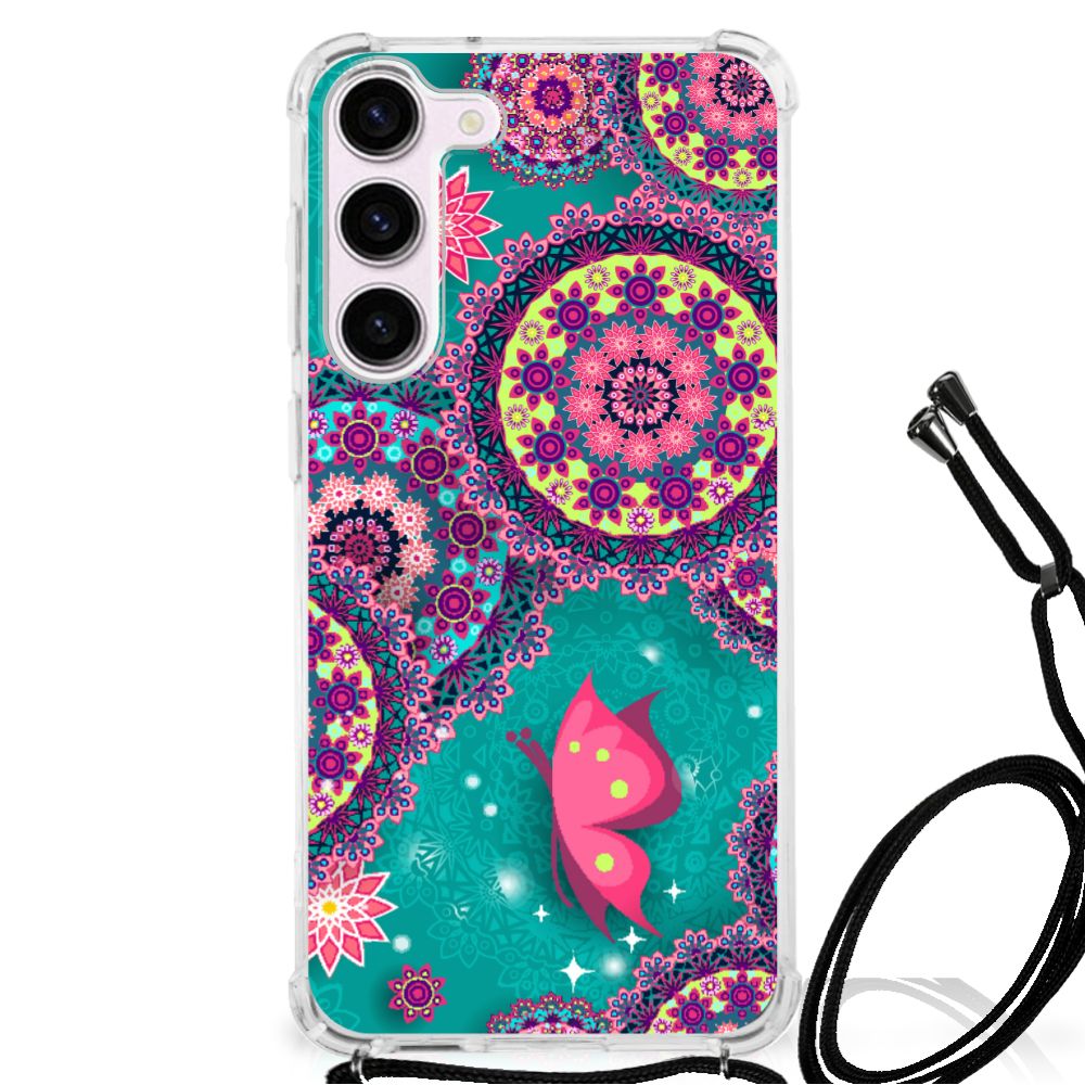 Samsung Galaxy S23 Back Cover Cirkels en Vlinders B2C Telecom