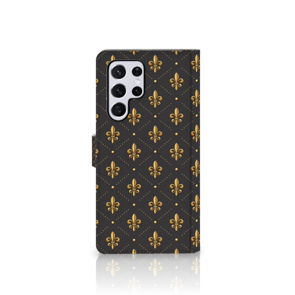 Samsung Galaxy S22 Ultra Telefoon Hoesje Franse Lelie
