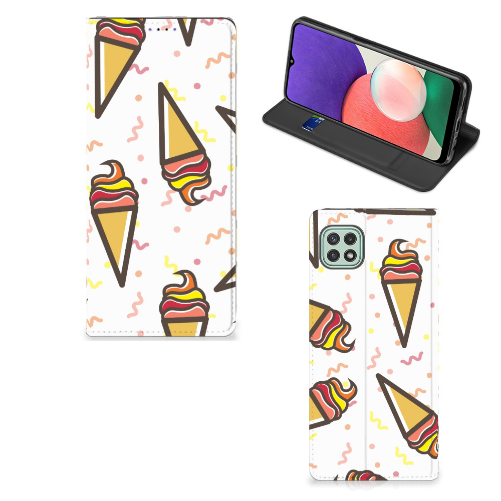 Samsung Galaxy A22 5G Flip Style Cover Icecream - B2C Telecom