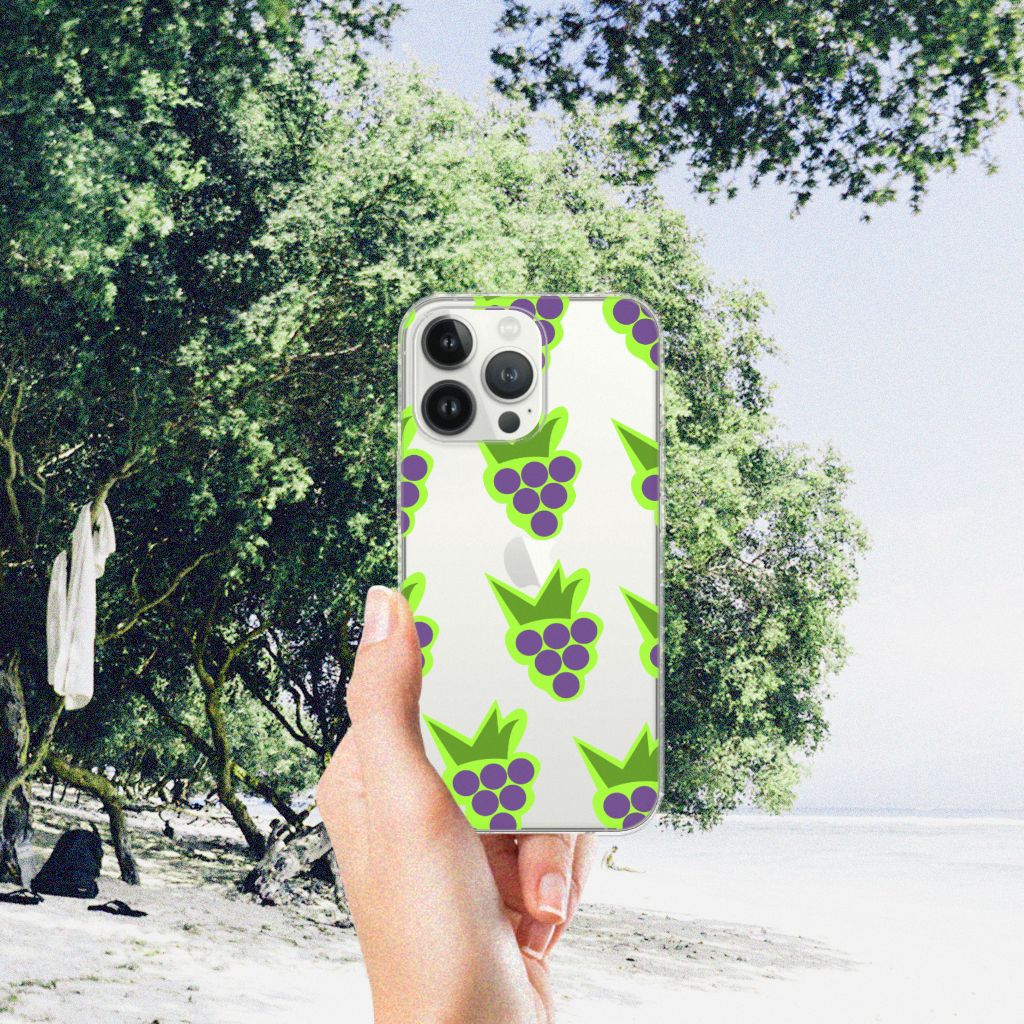 iPhone 13 Pro Max Siliconen Case Druiven B2C Telecom