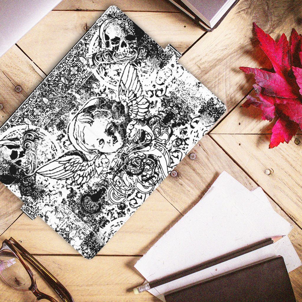 Tablettasje Lenovo Tab P11 | P11 Plus Skulls Angel
