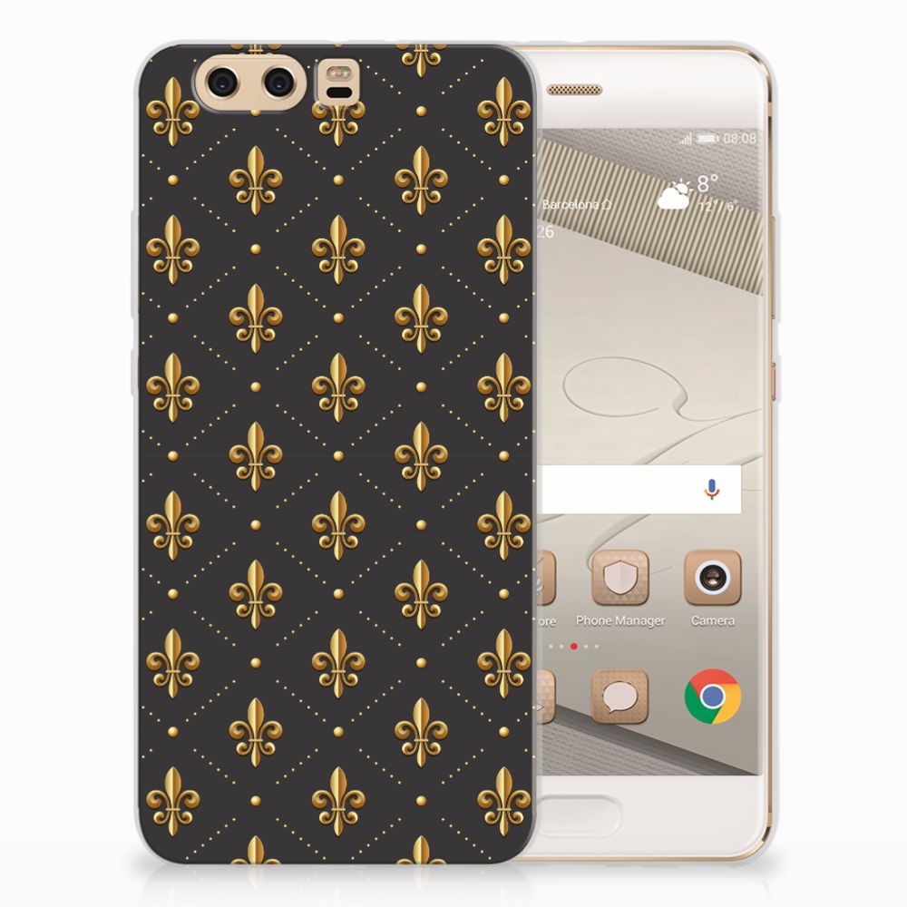 Huawei P10 Plus TPU bumper Franse Lelie