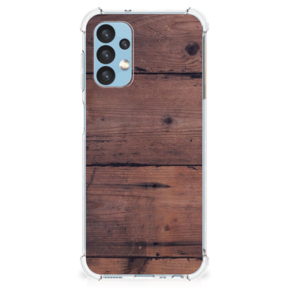 Samsung Galaxy A13 (4G) Stevig Telefoonhoesje Old Wood B2C Telecom