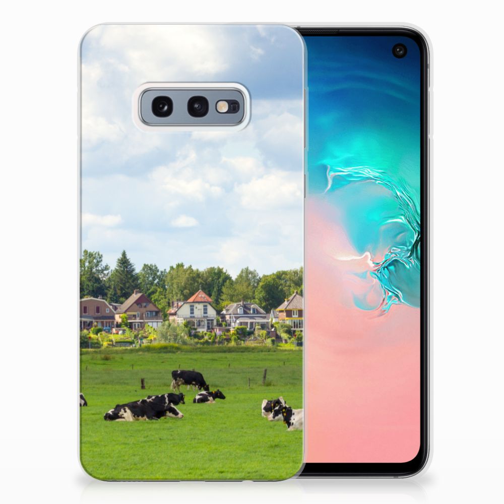 Samsung Galaxy S10e TPU Hoesje Koeien