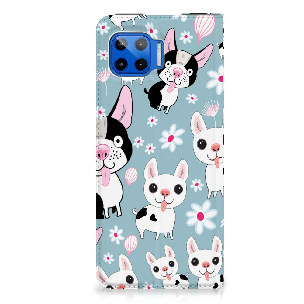 Motorola Moto G 5G Plus Hoesje maken Hondjes - B2C Telecom