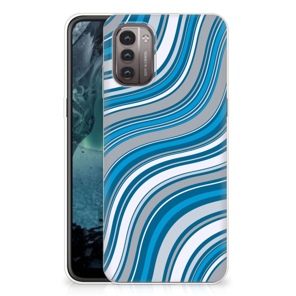 Nokia G21 | G11 TPU bumper Waves Blue